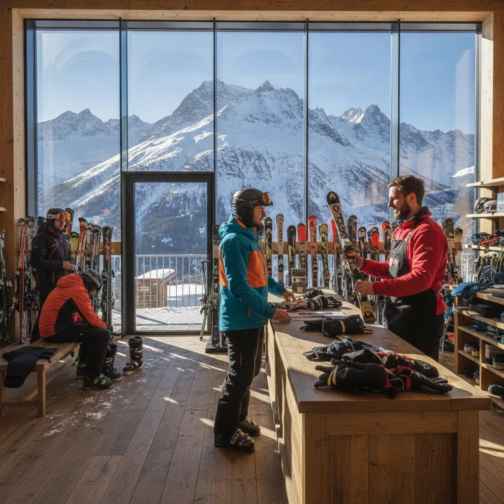 Changer de matériel de ski en location – mode d’emploi