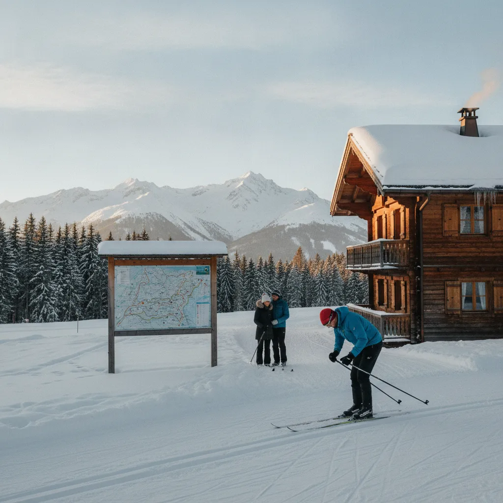 location ski de fond samoëns location ski de fond samoëns